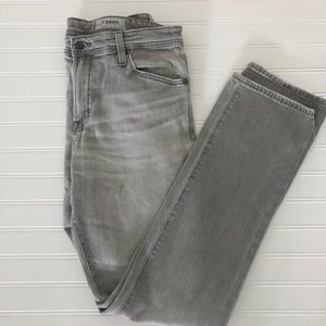 AG Adriano Goldschmied gray wash jeans